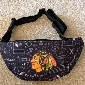 NHL Chicago Blackhawks Constellation Fanny Pack with Colorful Logo 🏒- Brand New🏒